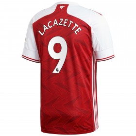 Fußballtrikots Arsenal Alexandre Lacazette 9 2020-2021 Kurzarm Heimtrikotsatz kaufen